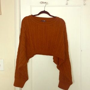 Fashion nova cropped sweater